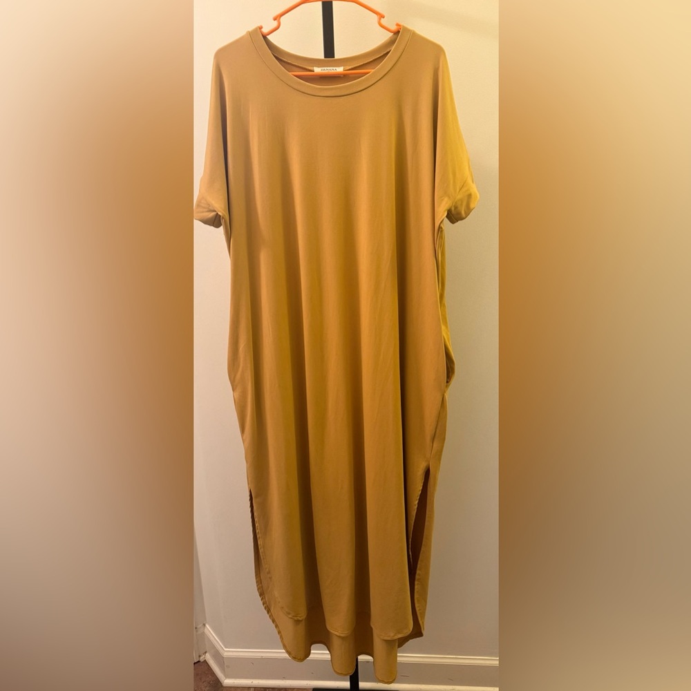 Zenana Outfitters Mustard Maxi Dress - Picture 4 of 15